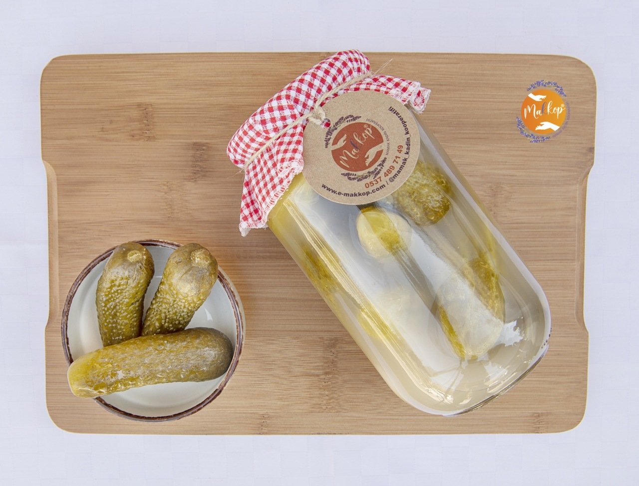 Cam Kavanoz Karışık Turşu 1 kg